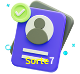 Tornar-se um membro do Sorte7 é muito simples